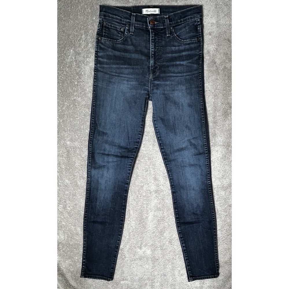 Madewell Hi-Rise Button-Fly Skinny Blue Jeans ~ Women's Size 27